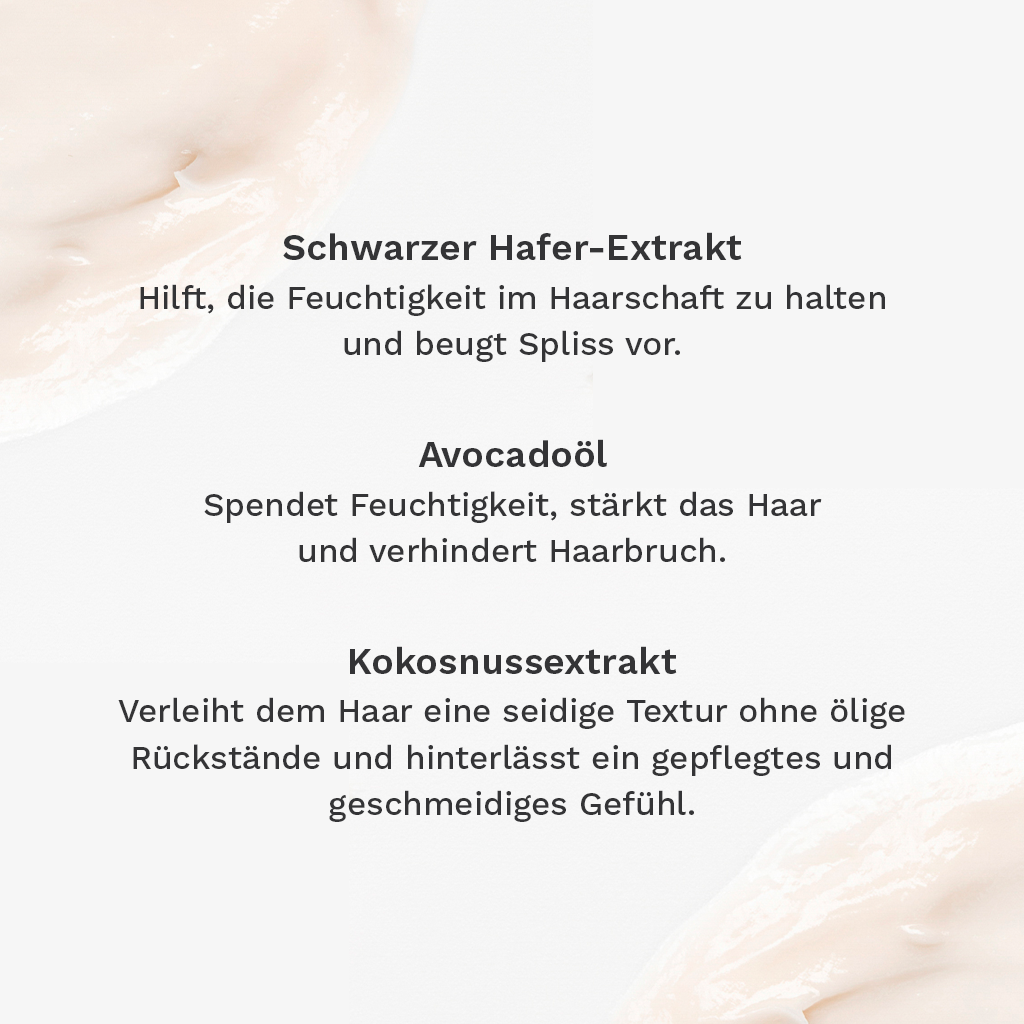 Maske für langes und gesundes Haar