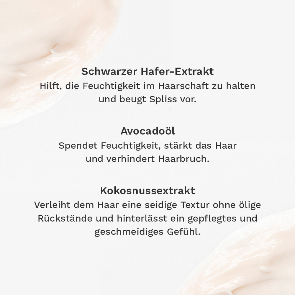 Maske für langes und gesundes Haar
