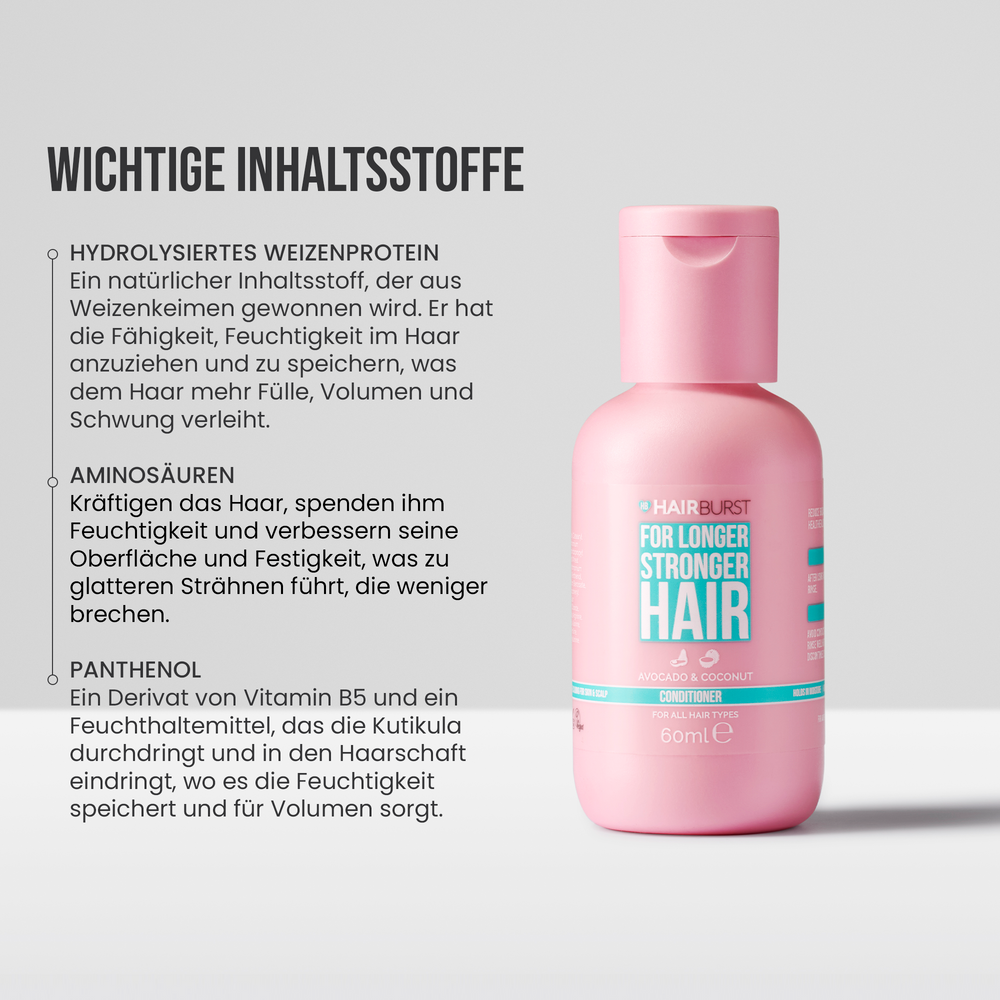 Mini Spülung für Längeres, Kräftigeres Haar