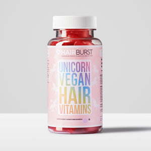 Vegane Einhorn Haarvitamine für schnelleres Wachstum