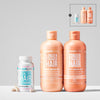 Shampoo für trockenes & strapaziertes Haar / Spülung für trockenes und strapaziertes Haar
