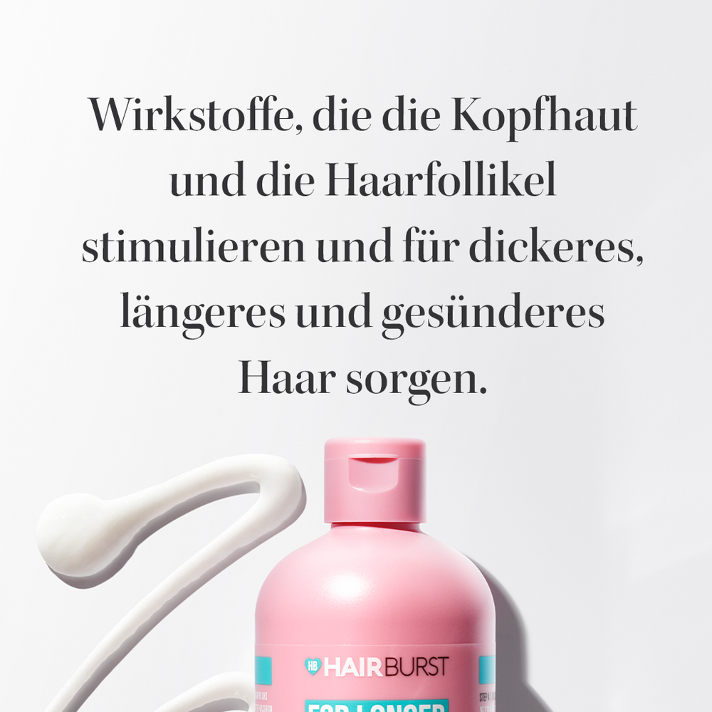 Shampoo & Spülung für Längeres und Kräftigeres Haar