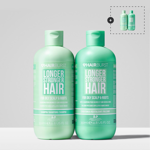 Shampoo & Spülung für fettige Kopfhaut und Wurzeln