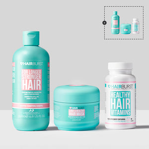 Revitalisierendes Trio für strapaziertes Haar